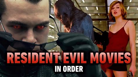 resident evil animated movies in order|resident evil movie chronological order.